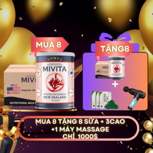 Buy 8 hộp tặng 8 hộp - Tổng 16 hộp