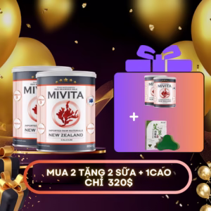 Combo 1: Buy 2 tặng 2 hộp - Tổng 4 hộp